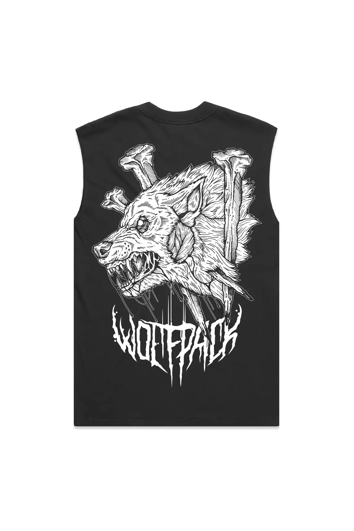 Black heavy tank top with UNDEAD HEAVY FADED TANK UNISEX print - Wolfpack Clothing Black heavy tank top with UNDEAD HEAVY FADED TANK UNISEX print - Wolfpack Clothing