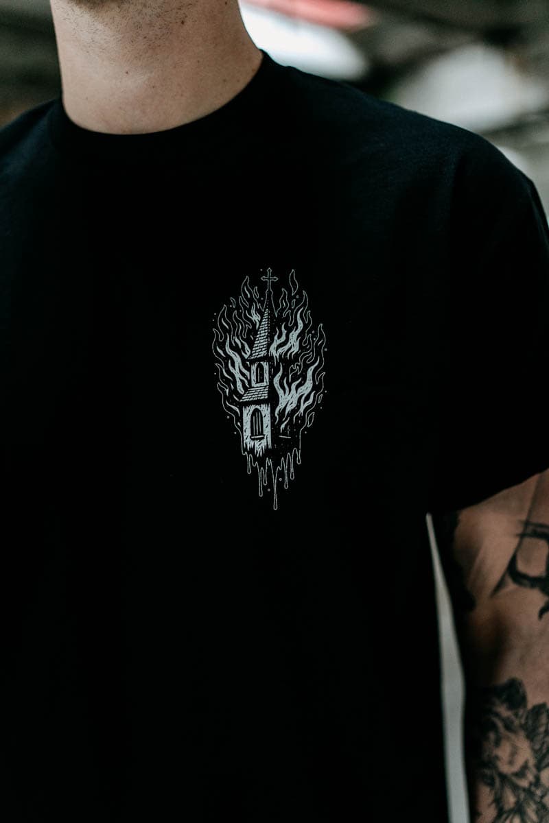 BLACK RITUAL TEE UNISEX image 5 BLACK RITUAL TEE UNISEX image 5