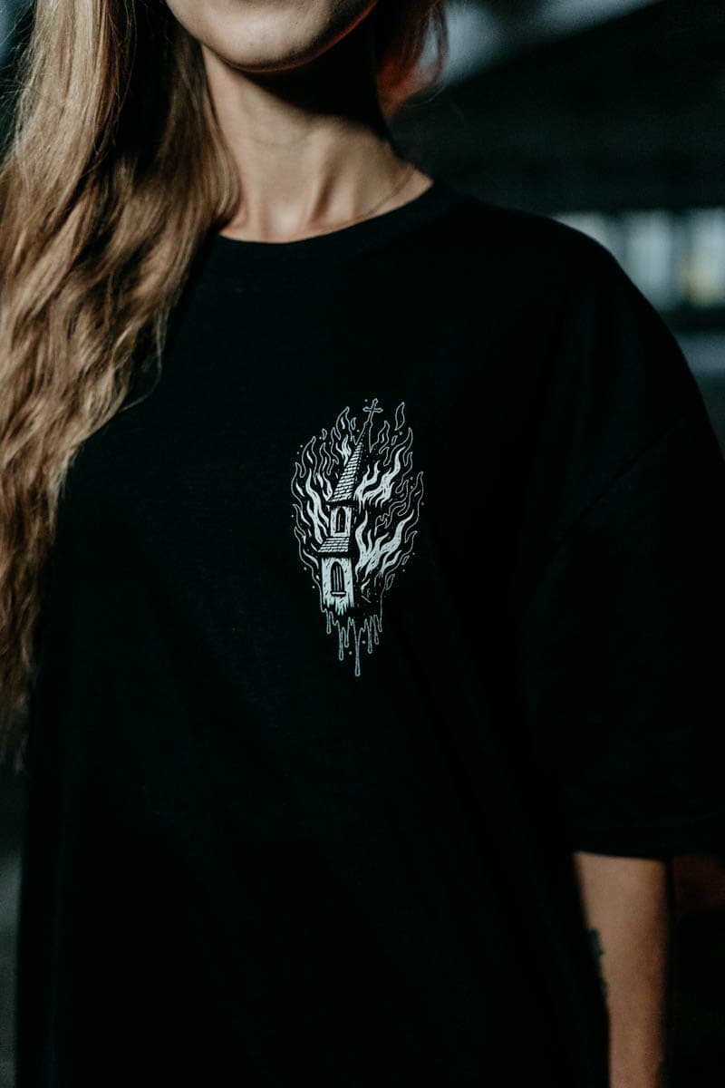 BLACK RITUAL TEE UNISEX image 9 BLACK RITUAL TEE UNISEX image 9