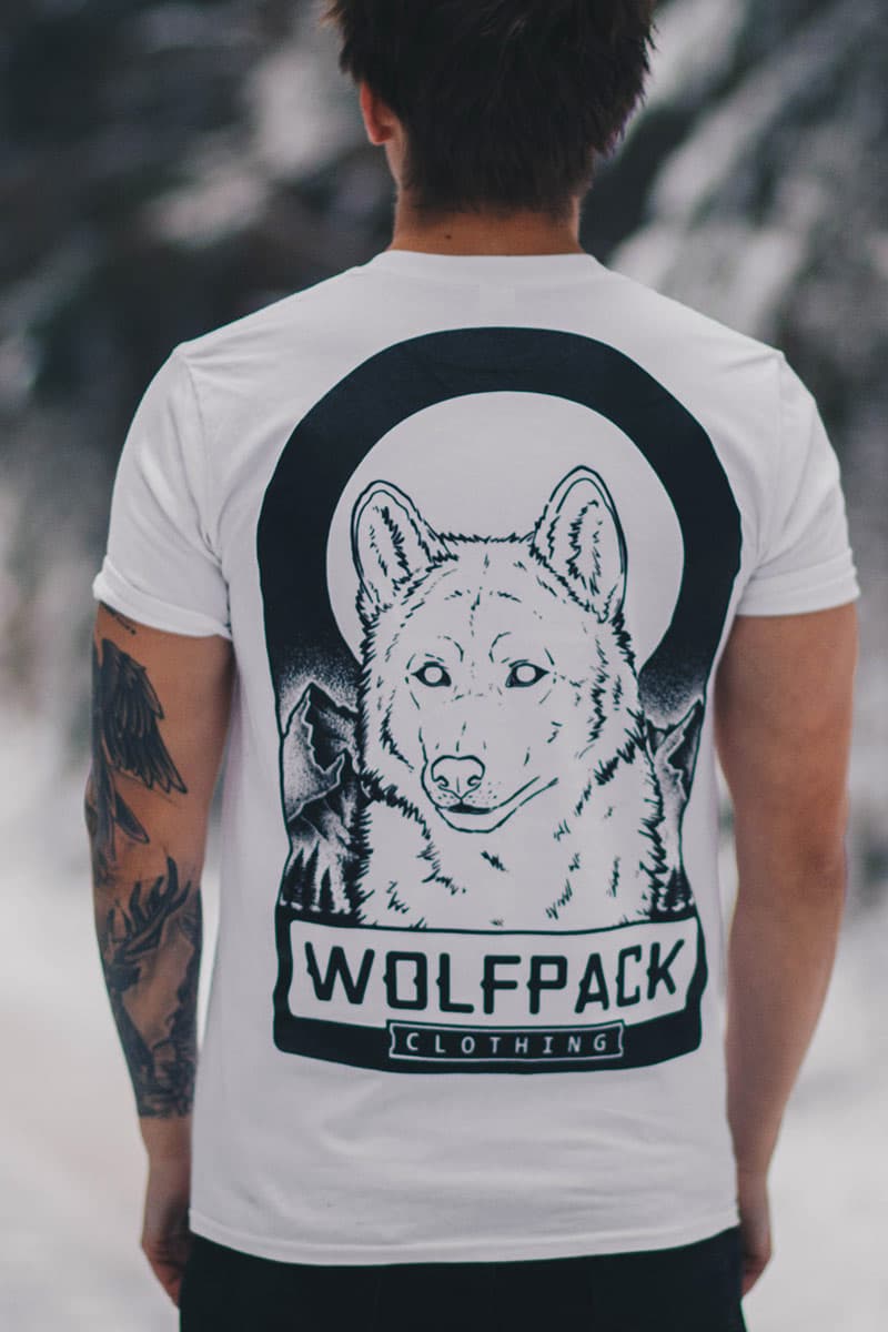 BLIND WOLF TEE UNISEX image 2 BLIND WOLF TEE UNISEX image 2