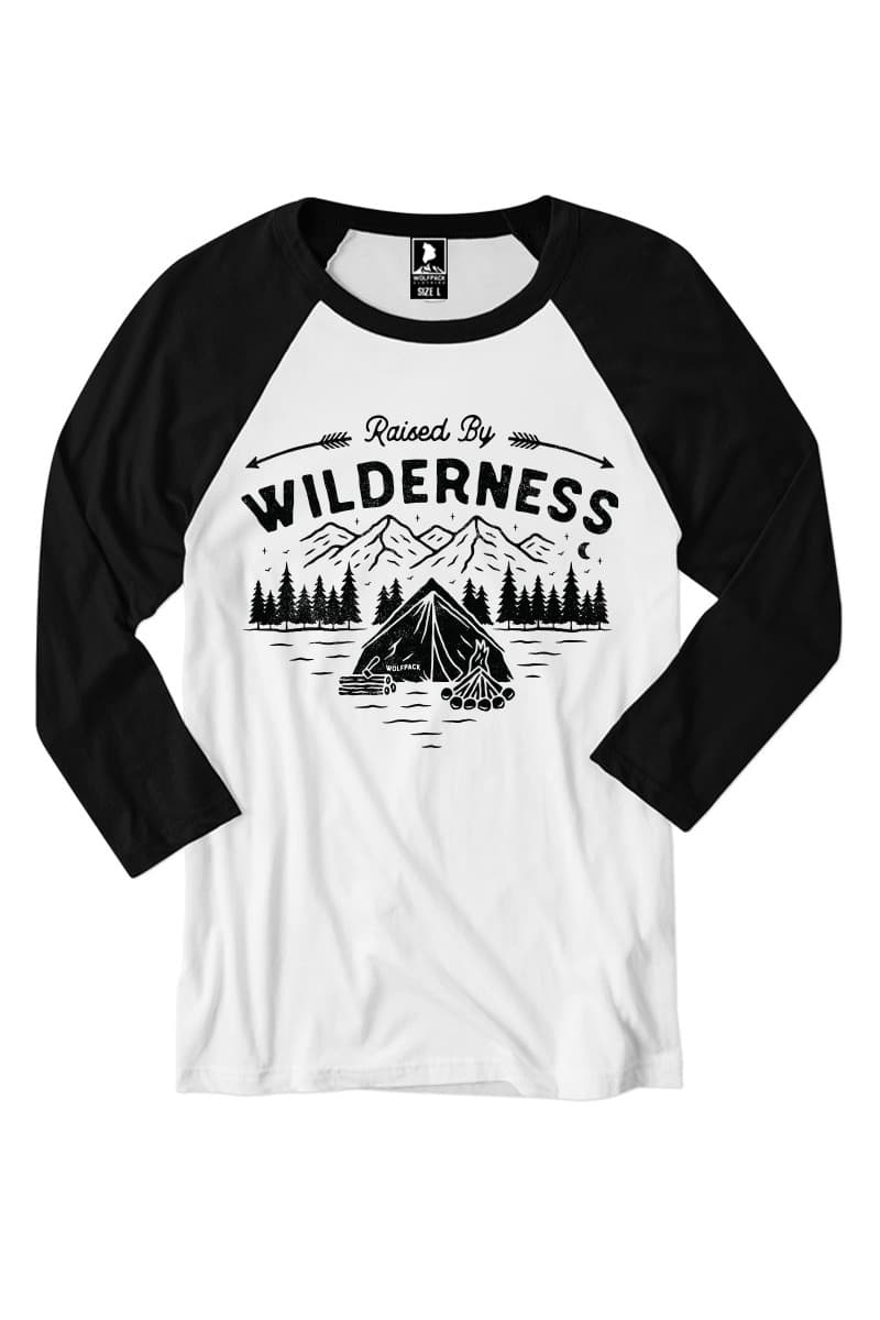 NIGHT IN MOUNTAINS RAGLAN UNISEX image 1 NIGHT IN MOUNTAINS RAGLAN UNISEX image 1