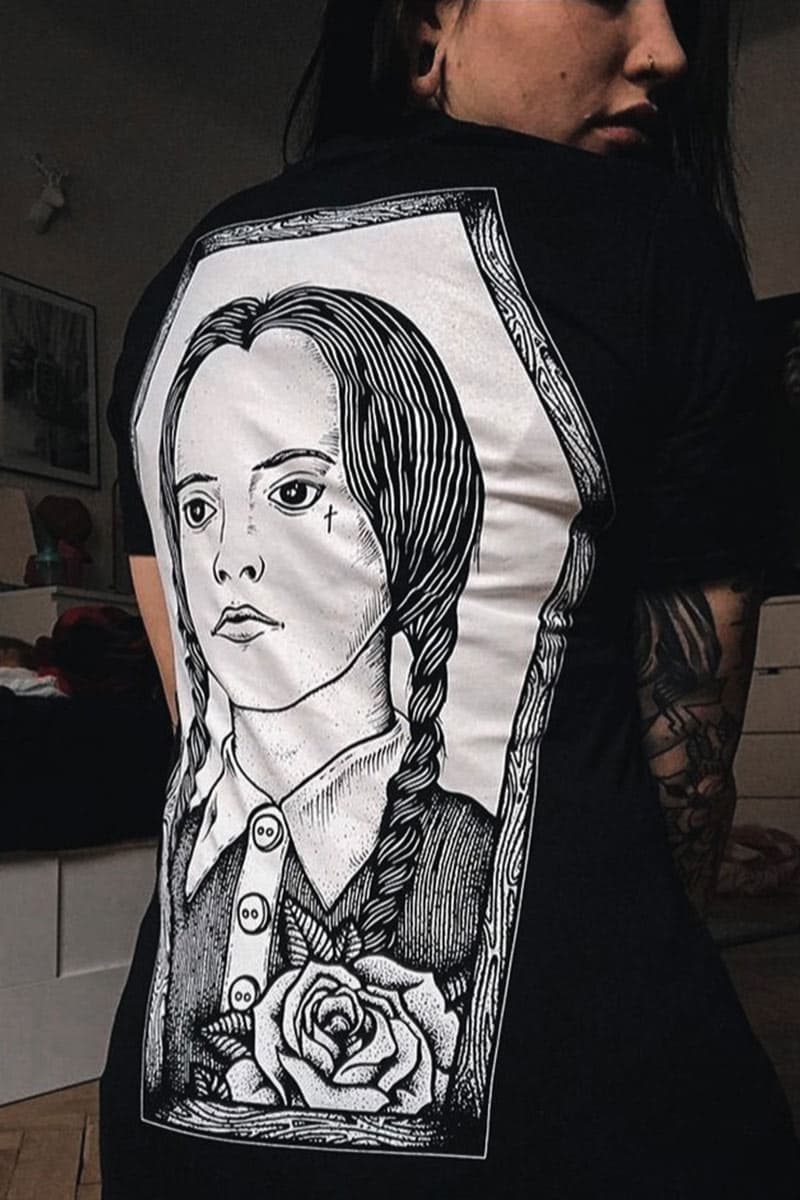 POISONED ROSE TEE UNISEX image 4 POISONED ROSE TEE UNISEX image 4